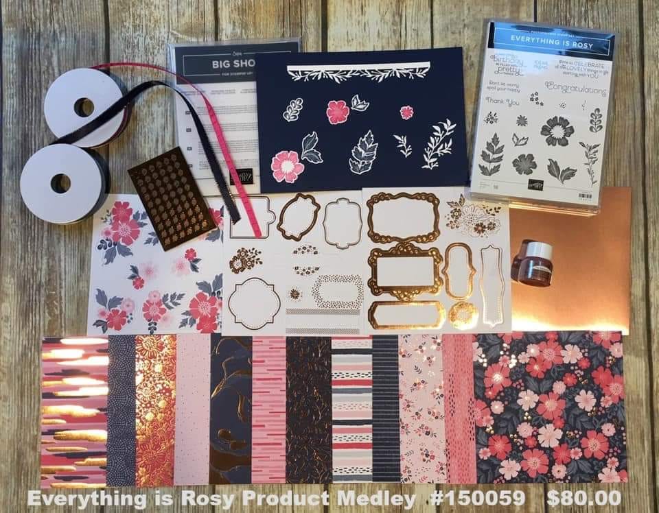 Stampin' Up! Everything is Rosy Product Medley is HERE!